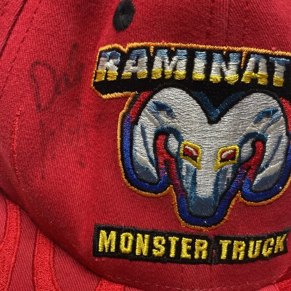 Hall Bro Dodge Raminator Monster Truck signed ballcap from 2005